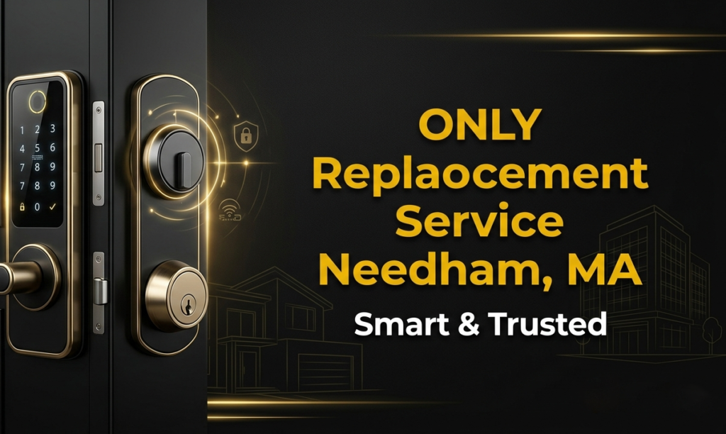 Lock replacement service Needham MA